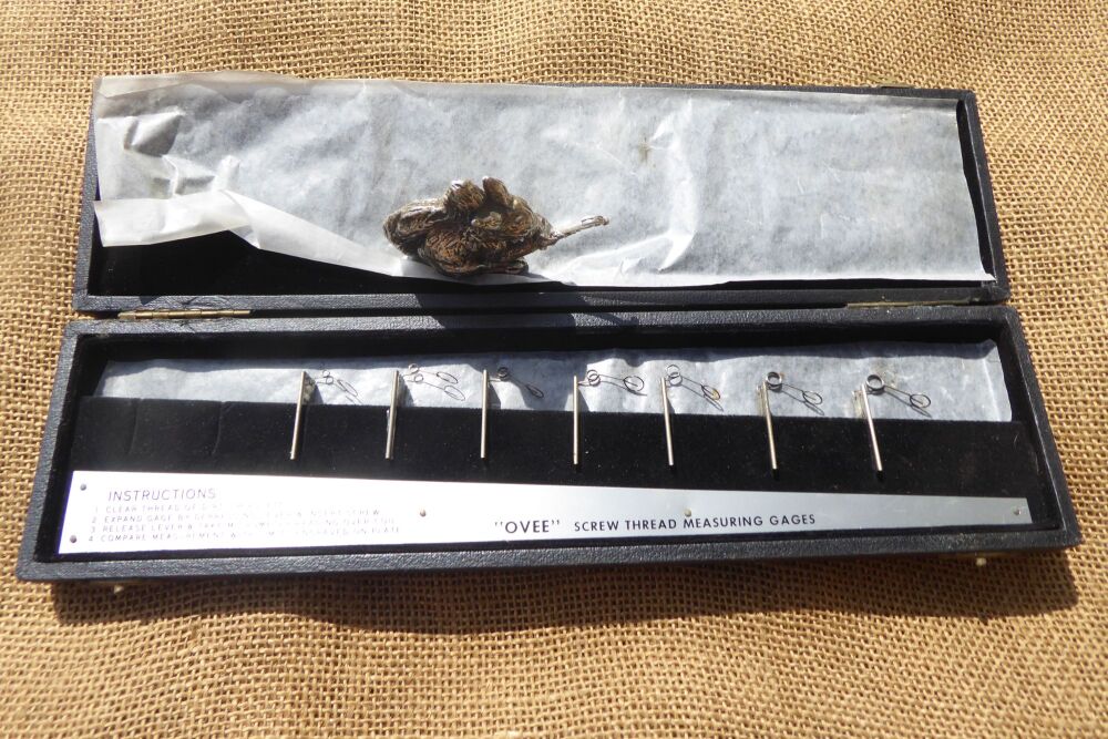 Ovee Screw Thread Measuring Gauges BA