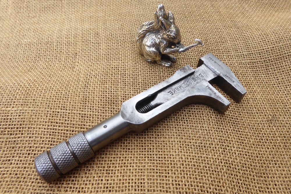 British Make Centre Screw Wrench - Forged Steel - Pat. No.2236