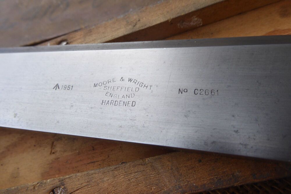 Moore & Wright No.C2661 Hardened 24" Engineers' Straight Edge