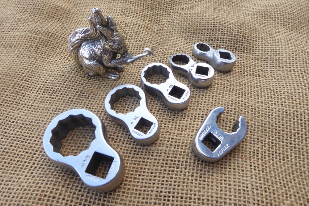 Britool Crows Foot Sockets EBC, ABC Whitworth & ACF562