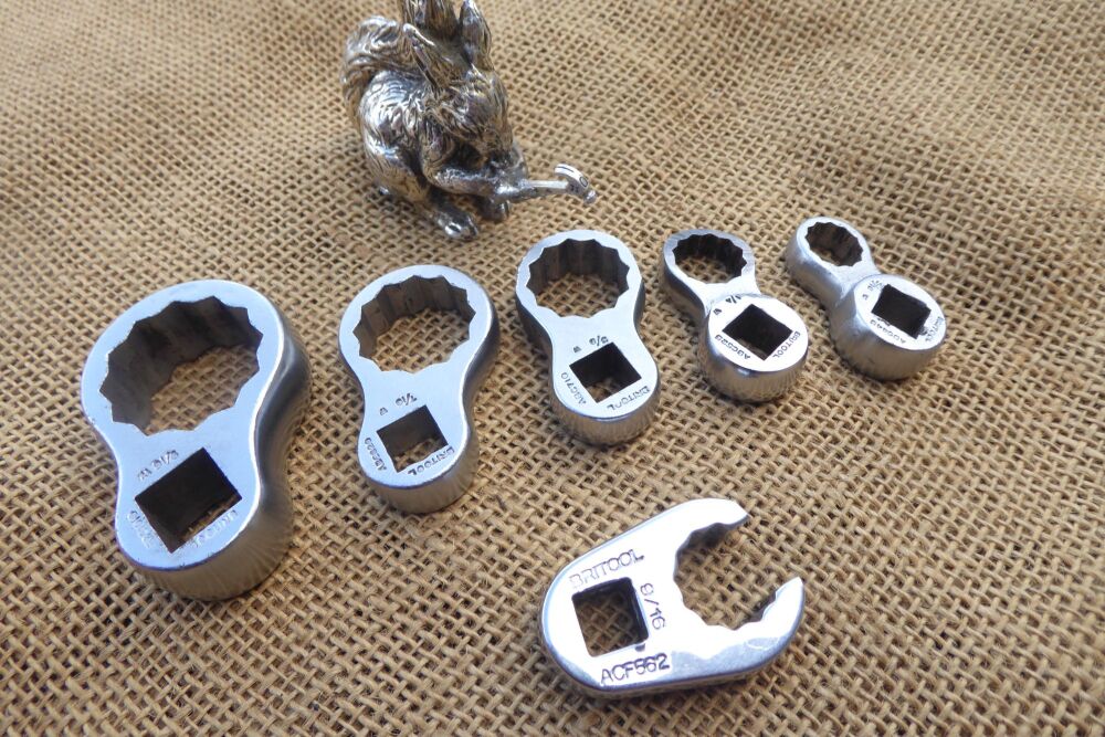 Britool Crows Foot Sockets EBC, ABC Whitworth & ACF562
