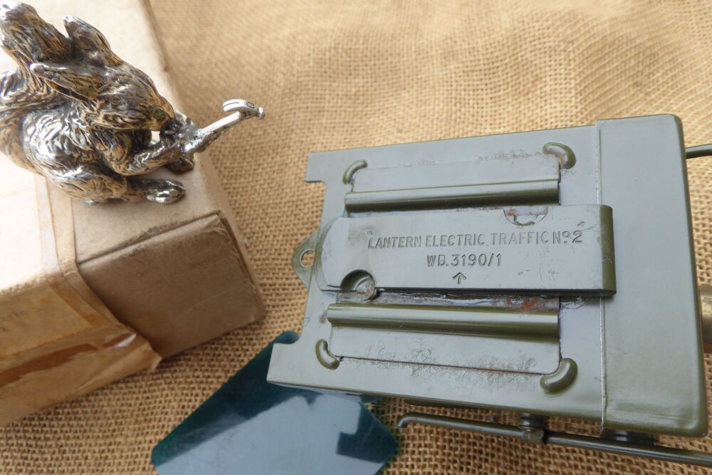 Vintage Lantern - Lantern Electric Traffic No.2 - Military July 1962