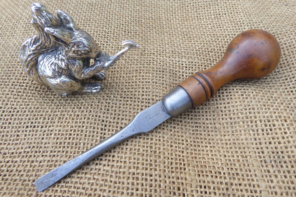 Small Boxwood Handle Marples & Sons Screwdriver
