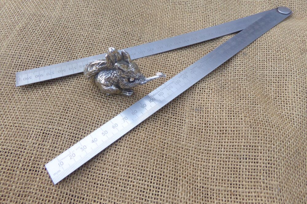 Rabone Chesterman 53R 600mm Rustless Folding Steel Rule