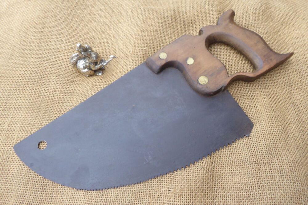 Vintage Unusual Floor Board Type Saw