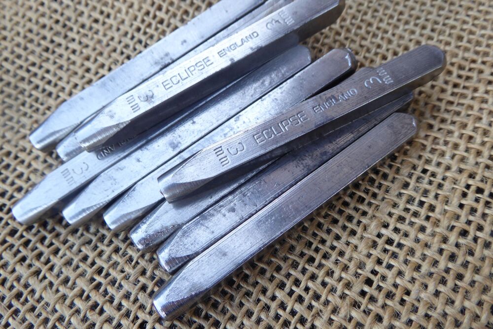 Set Of Eclipse MC6X 3.0mm / 1/8" Number Punches