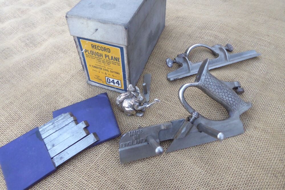 Record 044 Plough Plane With Cutters - NO Long Bars