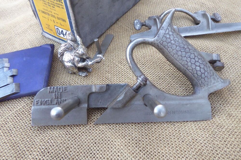 Record 044 Plough Plane With Cutters - NO Long Bars