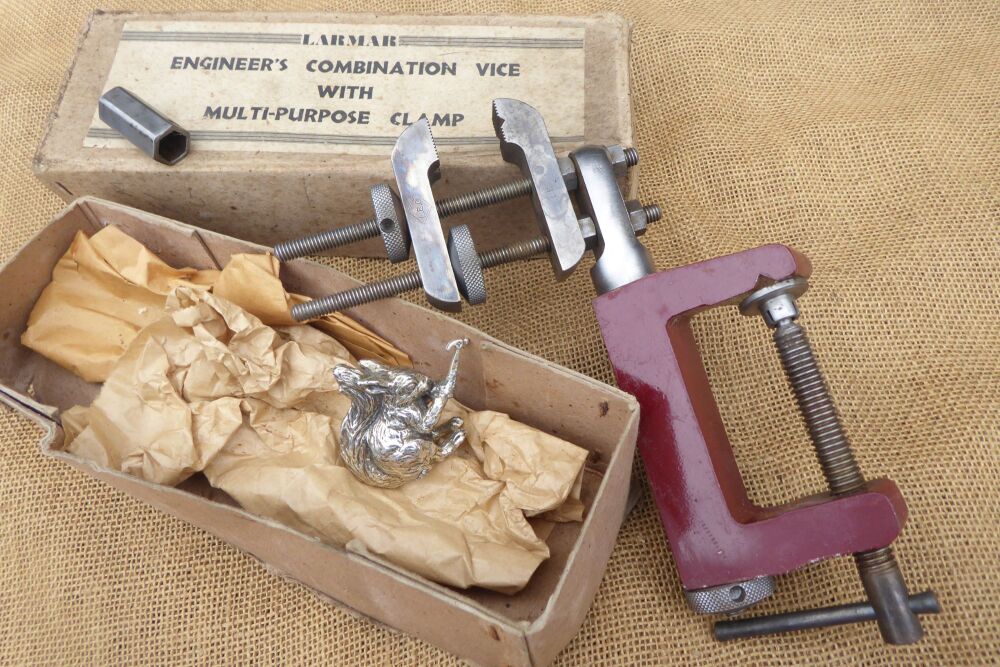 Larmar Engineer's Combination Vice With Multi-Purpose Clamp
