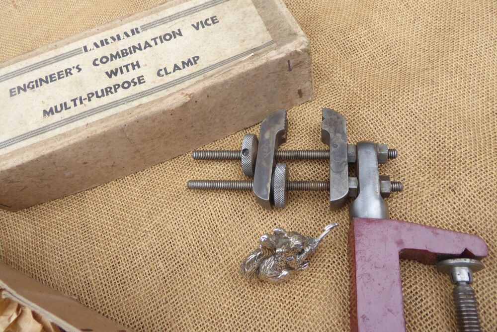 Larmar Engineer's Combination Vice With Multi-Purpose Clamp