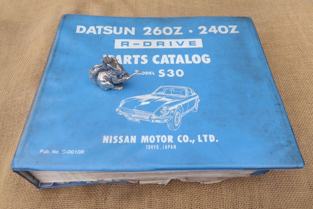 Datsun 260Z & 240Z R-Drive Parts Catalog Model S30 - Pub. No. C-0010R