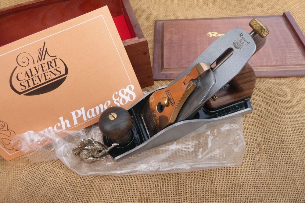 Record Calvert Stevens CS88 Smoothing Plane - Stunning Condition