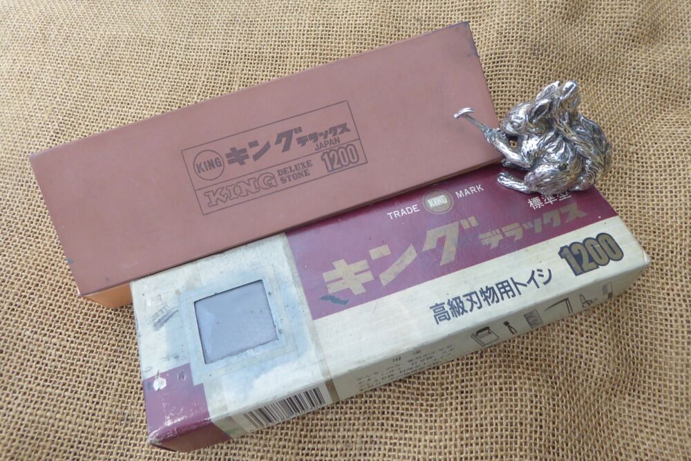 King 1200 Deluxe Stone - Sharpening Stone - Made In Japan