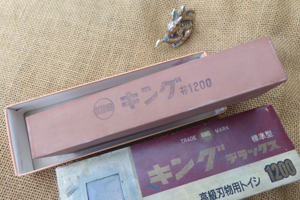 King 1200 Deluxe Stone - Sharpening Stone - Made In Japan
