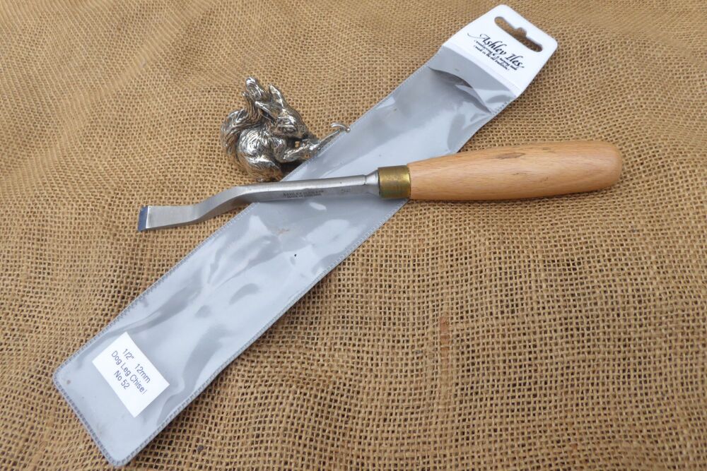 Ashley Iles 1/2" / 12mm Dog Leg Chisel No.52