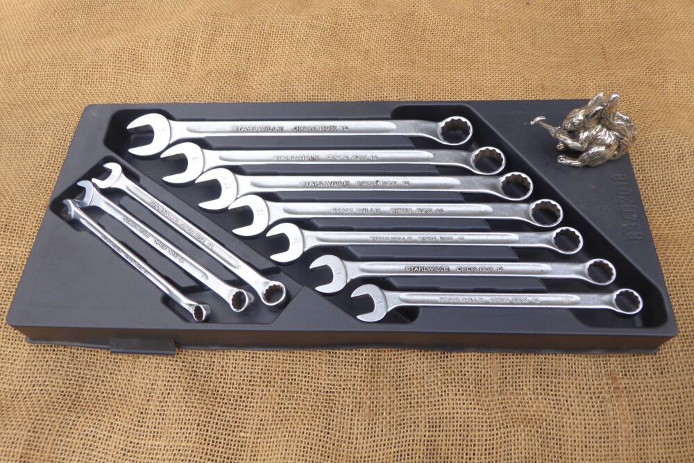 Stahlwille Open Box 14 Metric Open Ended Spanner Set