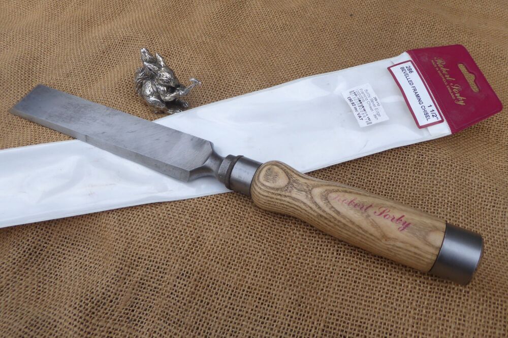 Robert Sorby No. 286 1 1/2" Bevel Edged Framing Chisel