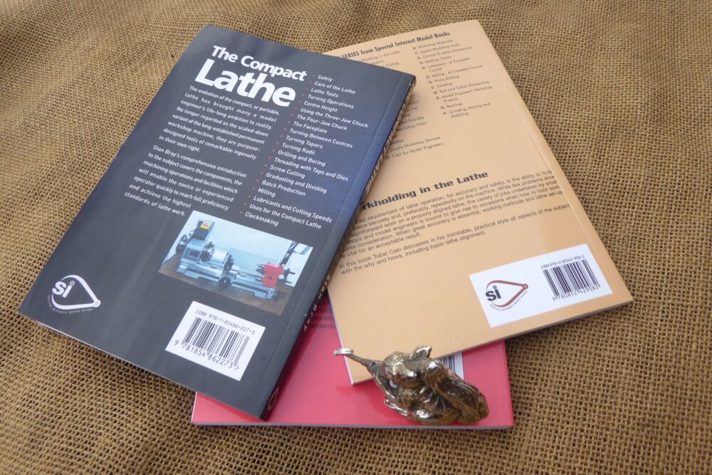 3 x Lathe Books - The Compact Lathe, Workholding & Screwcutting In The Lathe