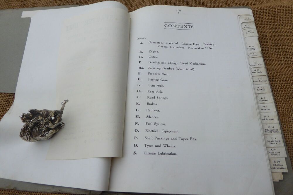 Service And Instruction Book For Mashal Chassis