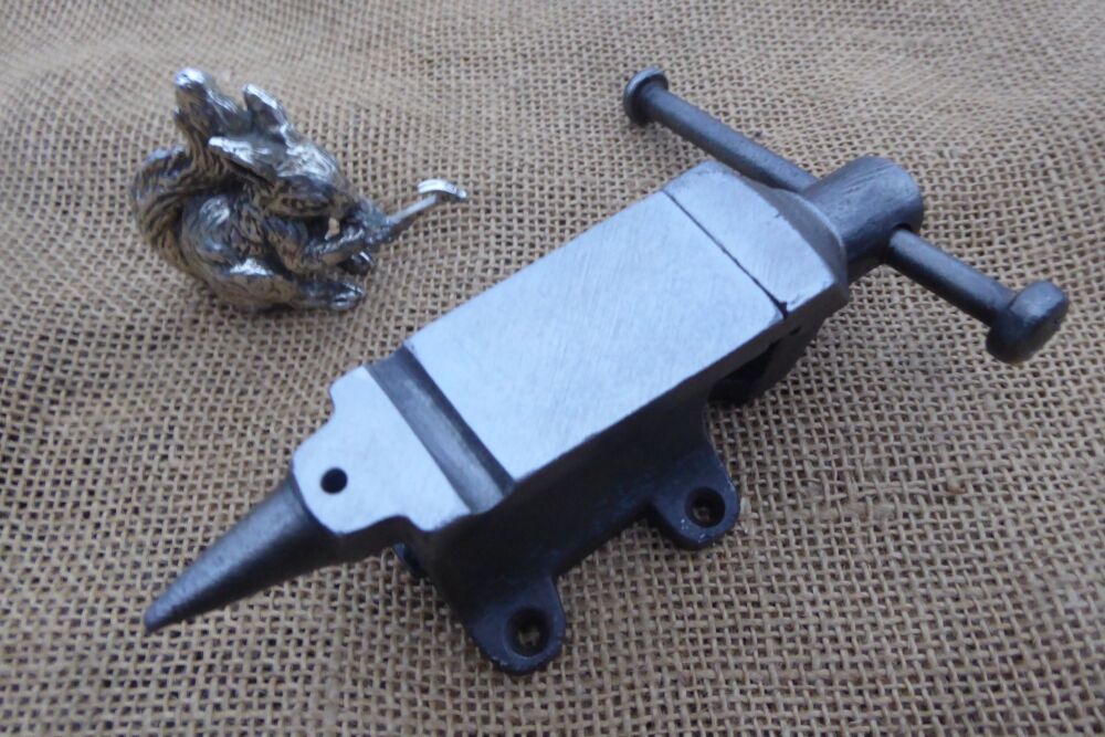 Small Vintage Bench Jewellers Type Vice