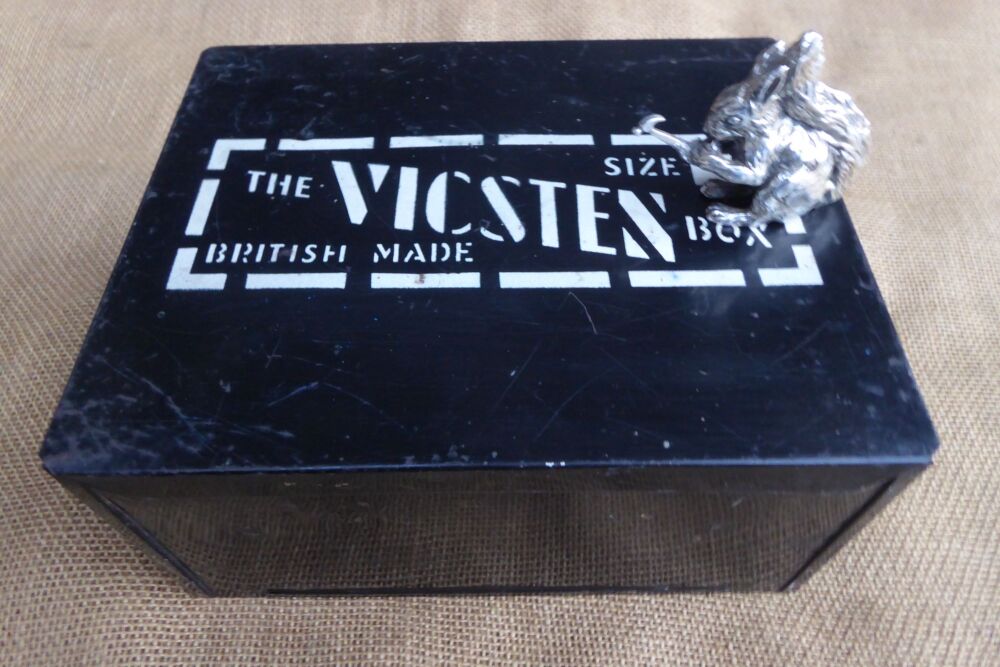The Vicsten Box - Vintage Brass Stencil Letter & Number Set
