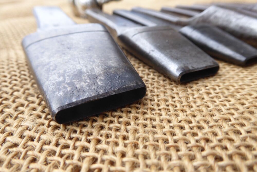 Job Lot Of 10 J Dixon Leather Workers' / Saddlers' Punches & Crew Punches