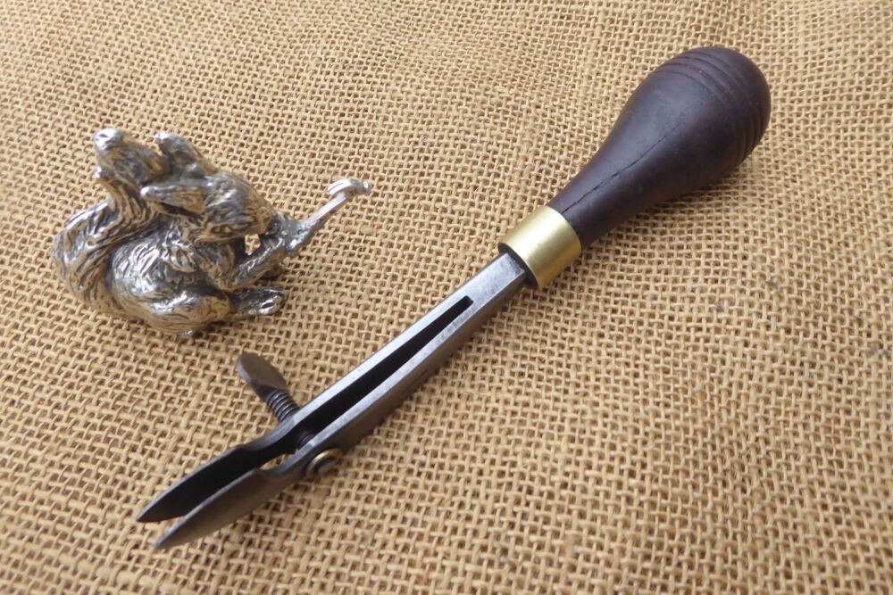 J Dixon Creasing Iron / Screw Crease Leather Workers' Tool.