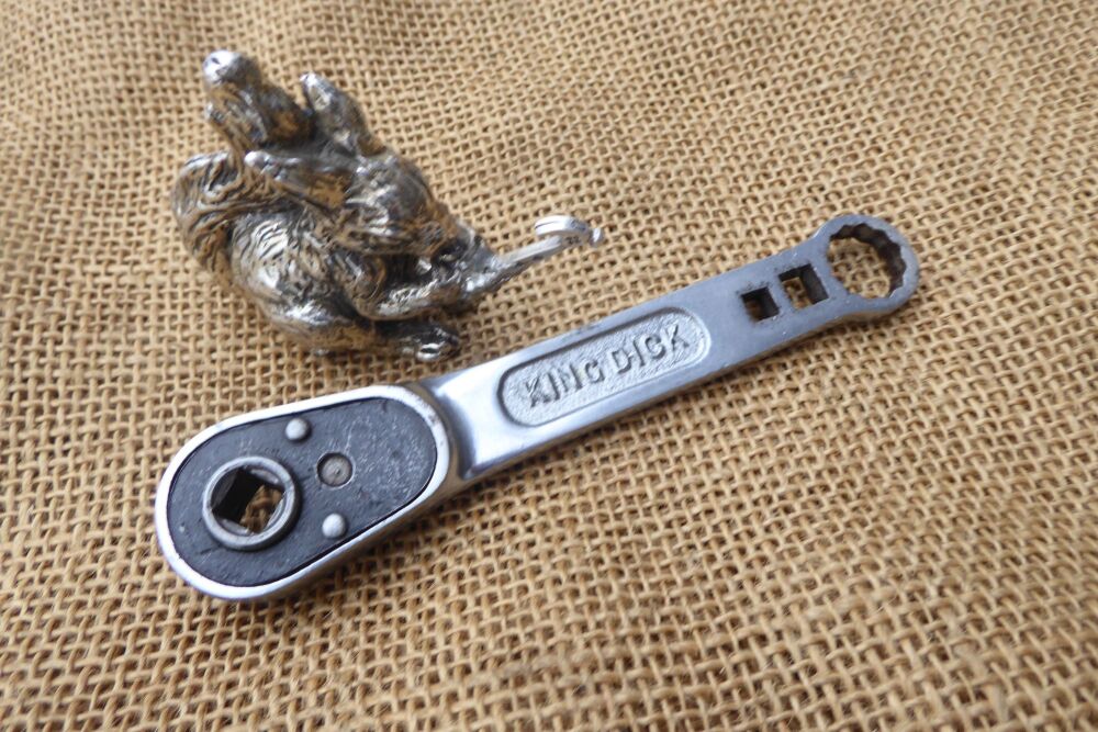 King Dick 1/4" Drive Ratchet Wrench