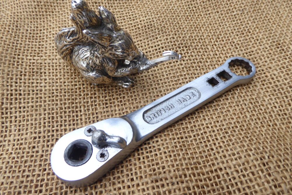 King Dick 1/4" Drive Ratchet Wrench