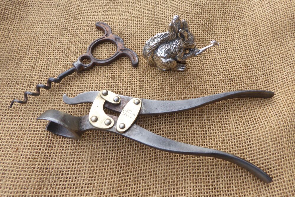 The Tangent Lever & The Lever Signet Corkscrew - Reg. Nov.4 1873