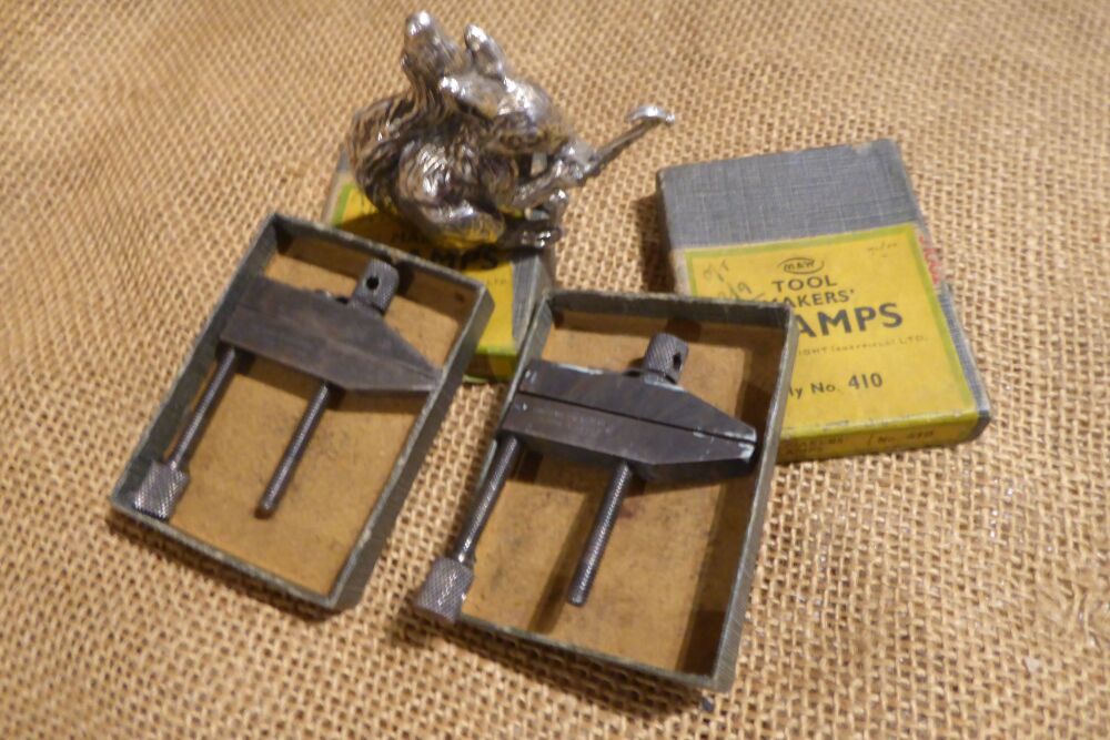 Pair Of Moore & Wright No.410 Toolmakers Clamps