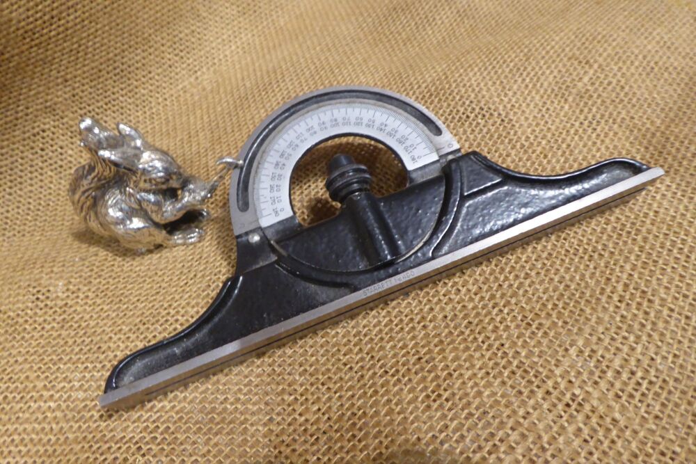 Spare Starrett No.490 Protractor Head For A Combination Square