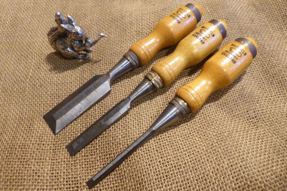 3 x Footprint Butt Chisels