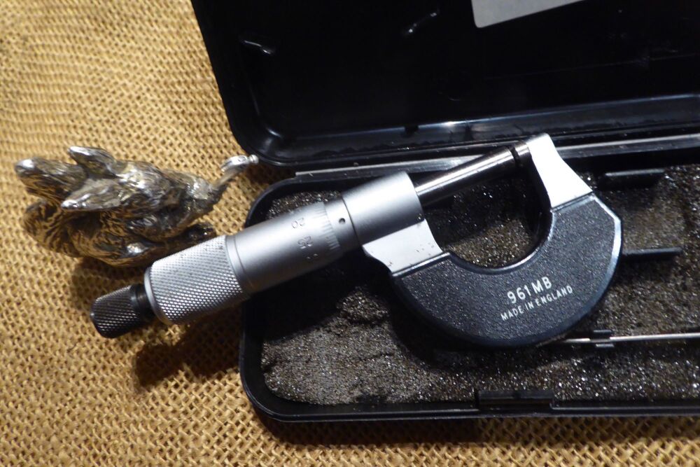 Moore & Wright No.961MB 0-25mm Metric Micrometer