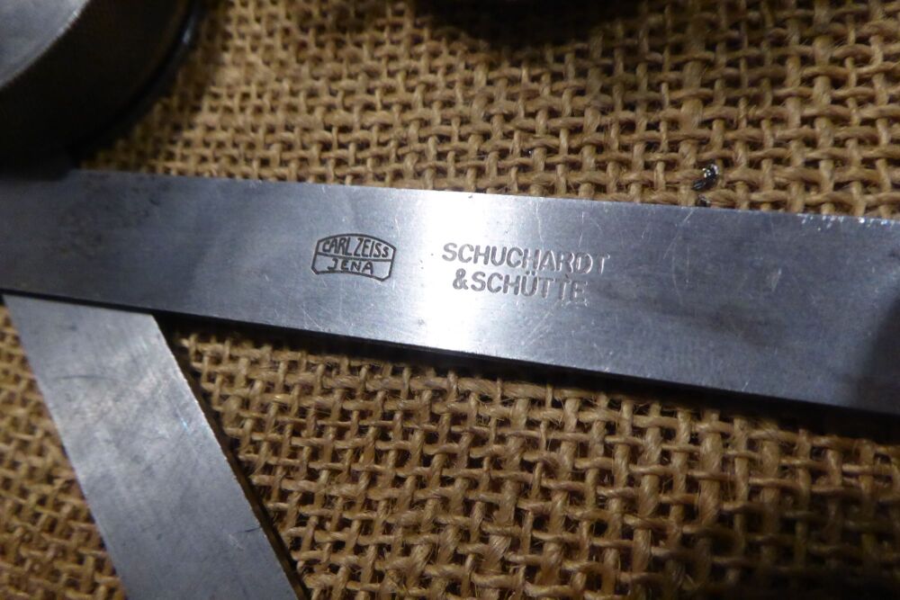 Carl Zeiss Jena (Schuchardt & Schuute) Optical Protractor / Goniometer