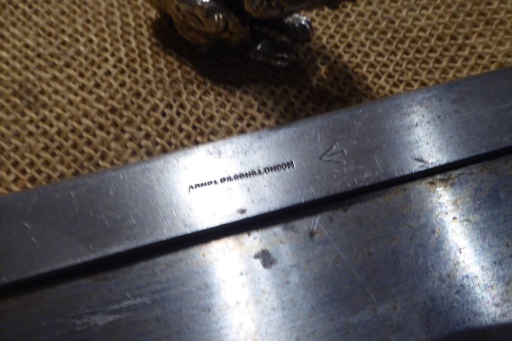 Arnold & Sons (London) 9" Bone / Amputation Saw - Broad Arrow Marked