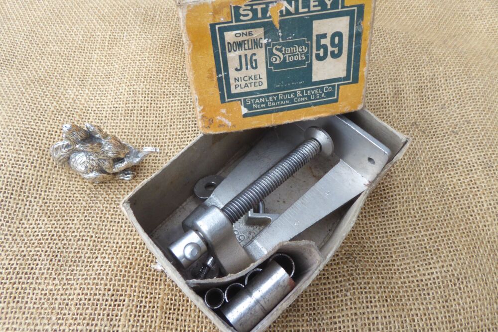 Stanley No.59 Nickel Plated Dowelling Jig