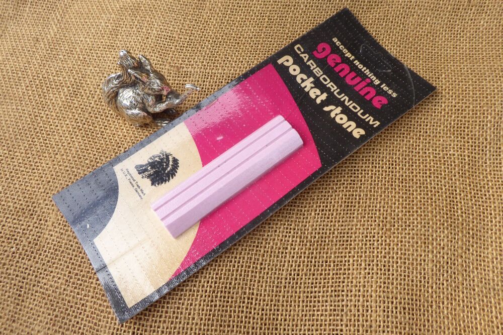 Genuine Carborundum Pocket Stone