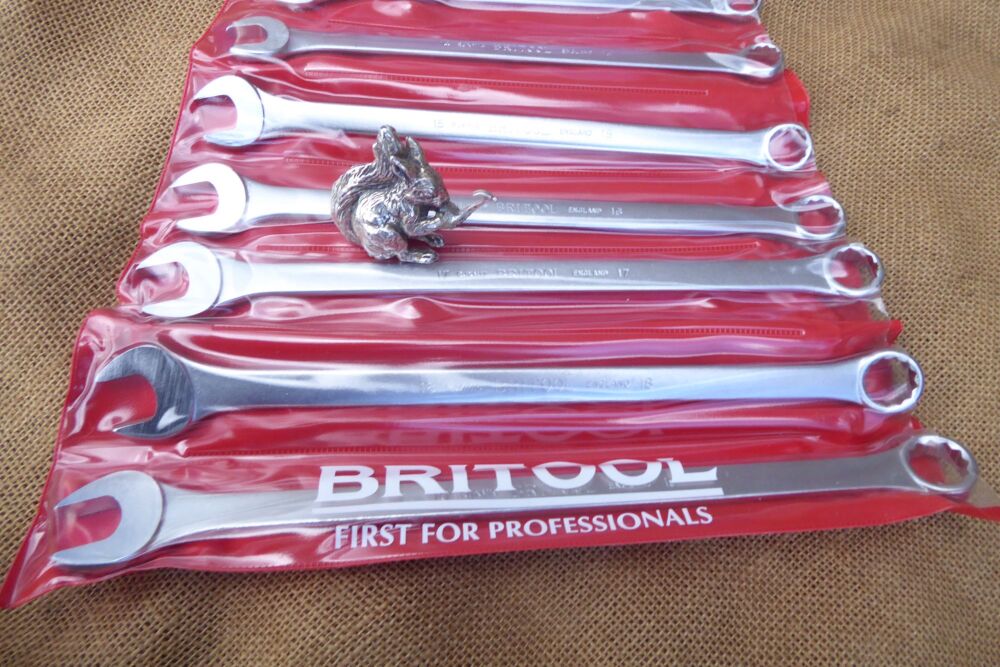 Britool 10 - 19mm Combination Spanner Set