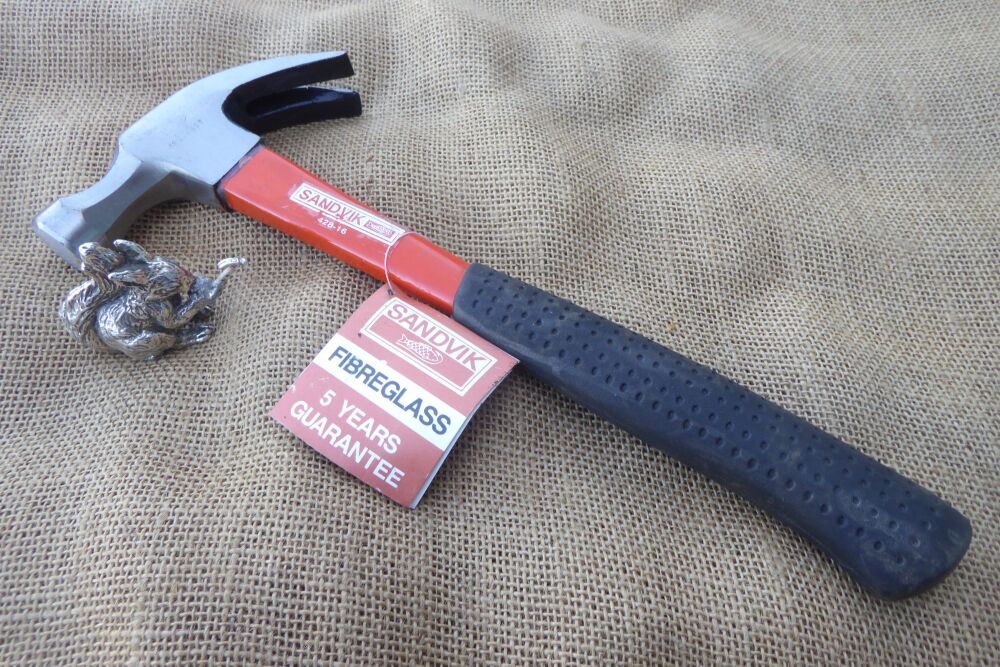 Original Sandvik 428-16 16oz Claw Hammer