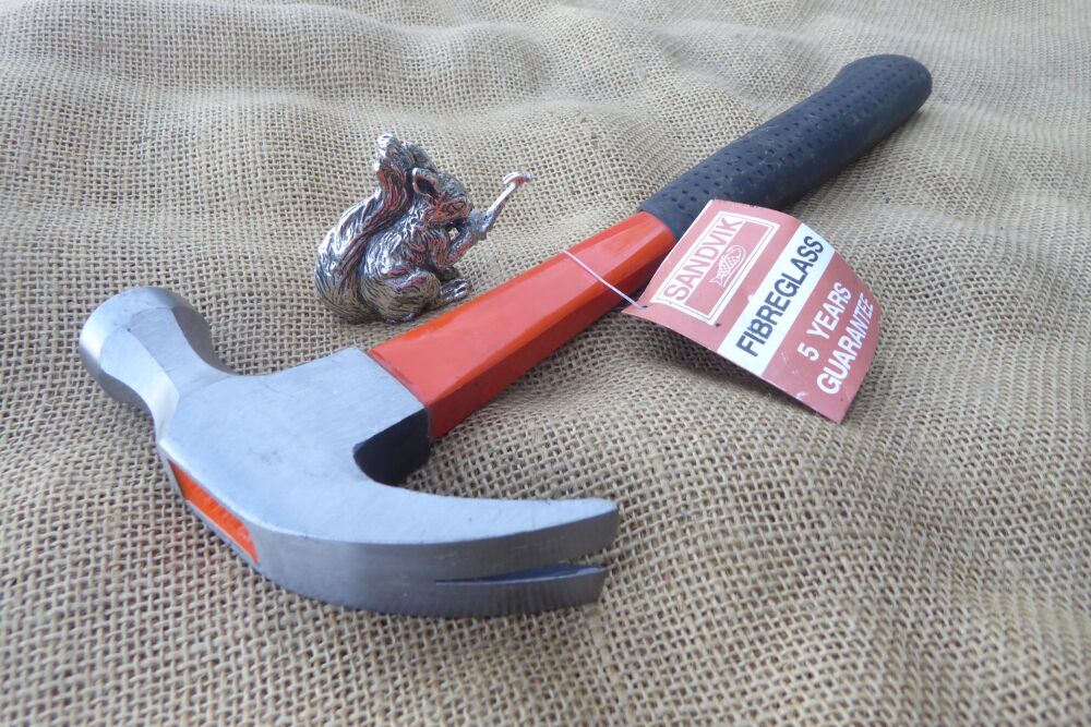 Original Sandvik 428-16 16oz Claw Hammer