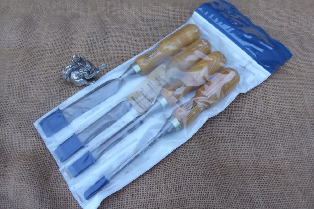 Set Of 4 Marples Bevel Edged Chisels