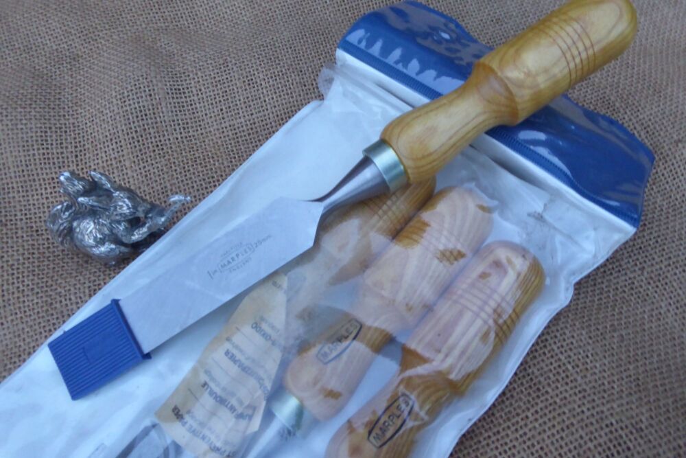 Set Of 4 Marples Bevel Edged Chisels
