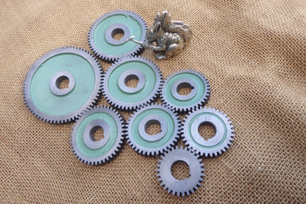 Job Lot Of 8 Original Myford ML7 / Super 7 Change Wheels / Gears