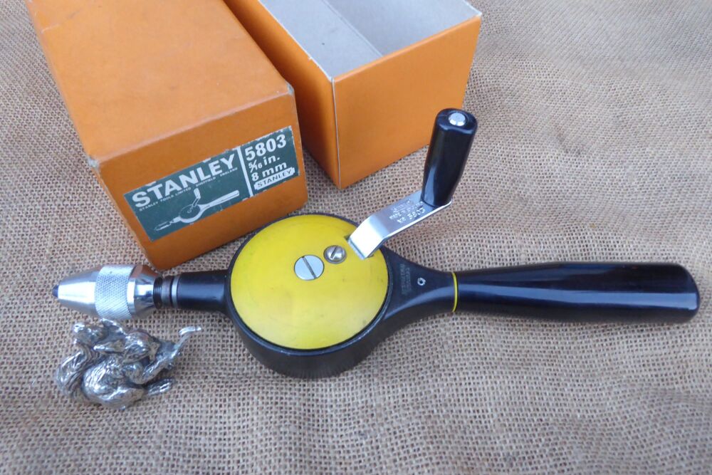 Stanley No.5803 Hand Drill - Boxed