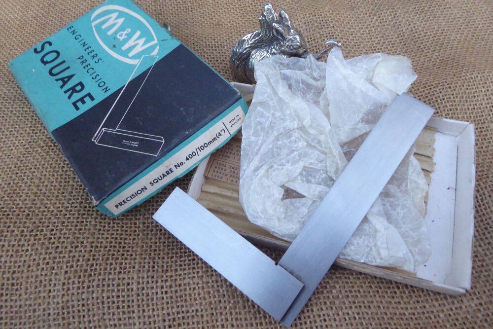 Moore & Wright No.400 4" / 100mm Engineers' Precision Square