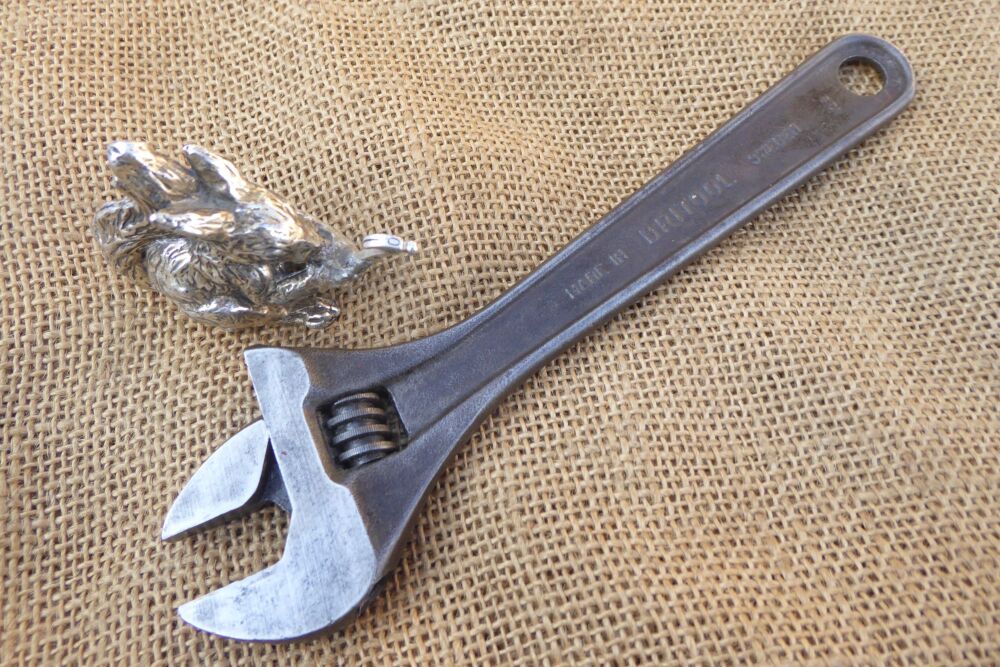 Britool No. 308 8" Adjustable Spanner - Made In Sweden