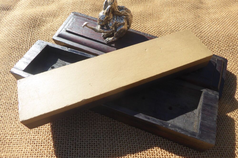Vintage Belgium Coticule Sharpening Stone 8" x 1 7/8" x 7/8"