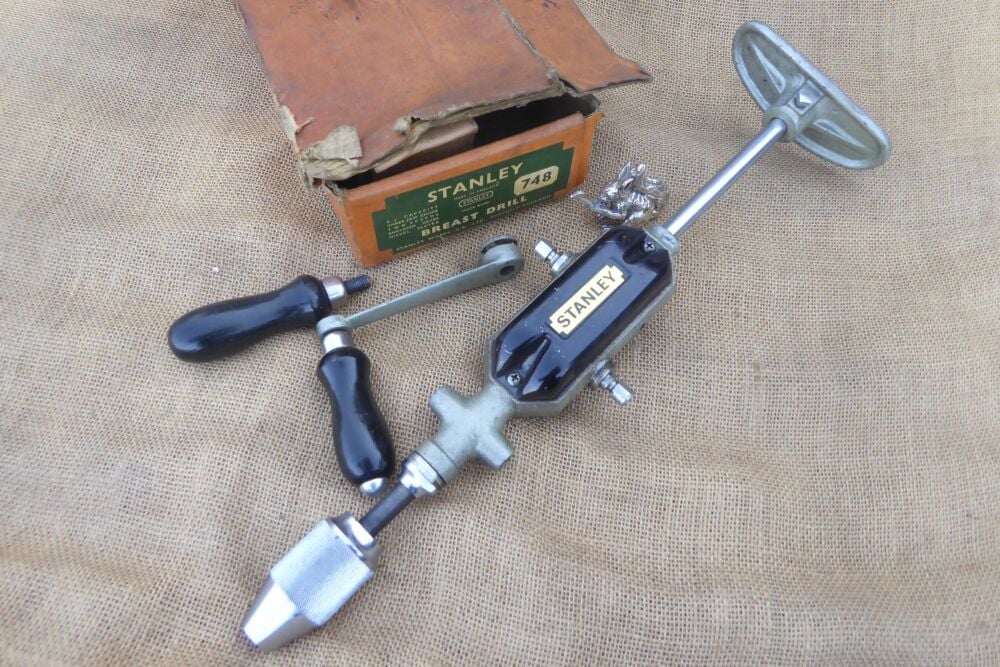 Stanley No.748 Breast Drill - Old Stock Unused