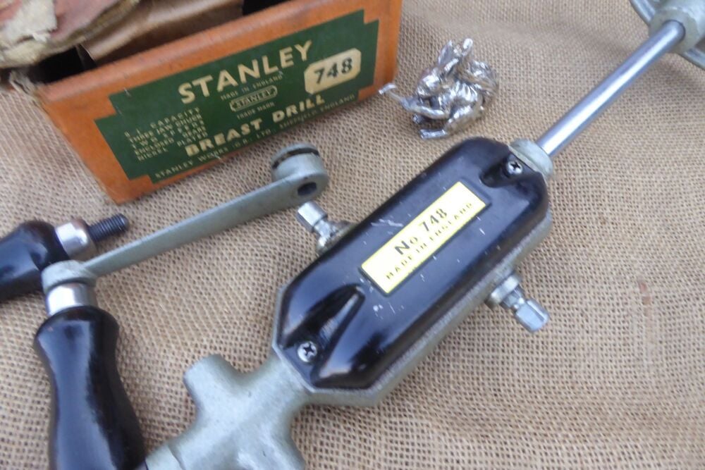 Stanley No.748 Breast Drill - Old Stock Unused